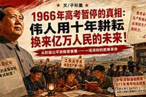只看“高考暂停”，你永远读不懂1966年的中国