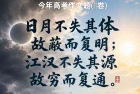 天眸：我观高考作文借题发挥（图文）
