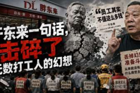 于东来一句话，击碎了无数打工人的幻想
