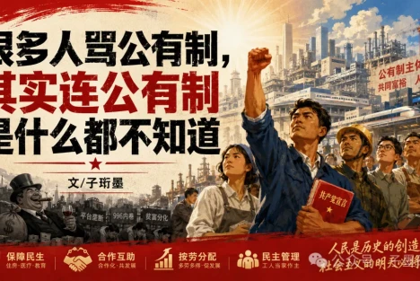很多人骂公有制，其实连公有制是什么都不知道