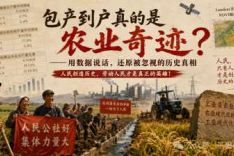 “包产到户创造农业奇迹”？数据可能告诉你另一面