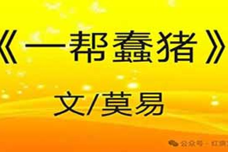 莫易：一帮蠢猪