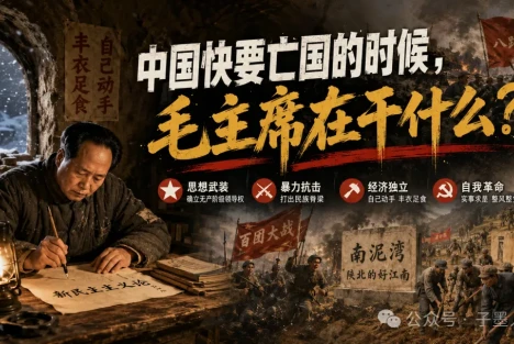 中国快要亡国的时候，毛主席在干什么？