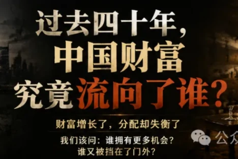 过去四十年，财富究竟流向了谁？