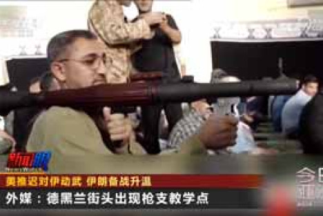 伊朗全民学枪练枪，早如此就好了！