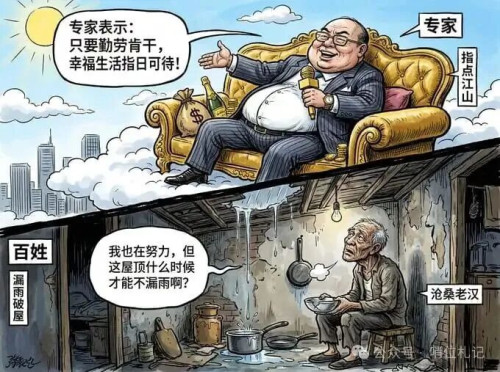穷人与专家的世界对比