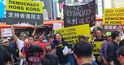 香港骚乱，佩洛西蔡英文竟叫好？！90万港人站出来了