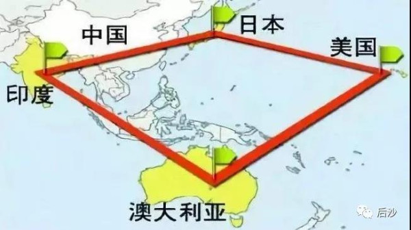 一边哀求中国恢复进口它的商品，一边参加“美日印澳”四方会议，共同商量怎么围堵中国?这是用人脑子在做事?