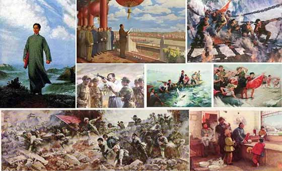中国美术家协会赴纪念堂瞻仰毛主席！