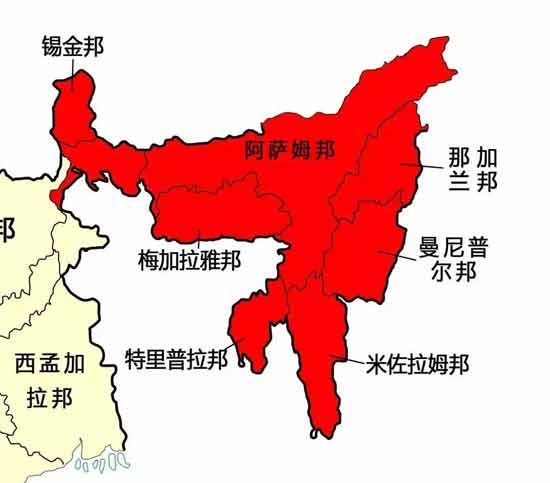 冲在最前面推搡解放军的印军，印度国内骂他们“中国佬”