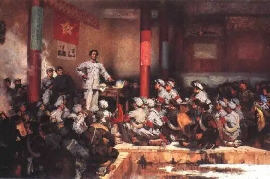 “为谁当兵、为谁扛枪、为谁打仗”的根本问题,从根本上划清了红军与国民党军及一切旧式军队的界限。