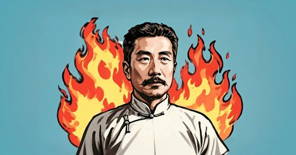 他们的帽子不过是遮羞布。终有一天，会被风吹落。那时，他们的真面目，会比今天更丑陋。