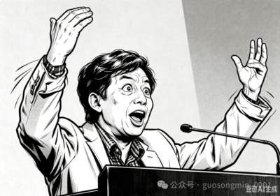 郭松民借批评易中天悼念东野圭吾的“失礼”，直指部分自诩传统文化代言人的学者只把传统当博眼球的人设表演，并未真正内化于心、外践于行。