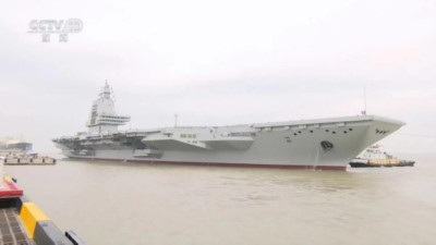 “福建”号海试集锦,留给美日两国的时间不多了