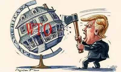 贸易纠纷WTO不出来说话,难道这位哥们仆街了不成?差不多是这样,它已经快瘫痪了,中国产的轮椅考虑下?
