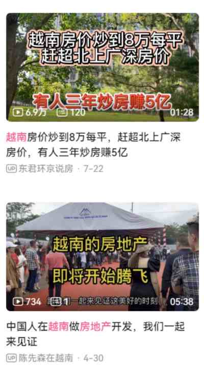 女首富被抓,李嘉诚吃瘪,越南房地产的泡沫破了。