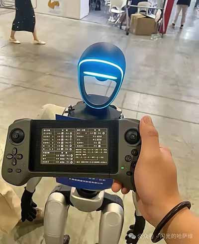 现在流行的人形机器人，本质上就是遥控四驱车玩具