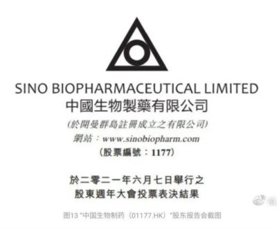 北京科兴生物制品有限公司的行贿史