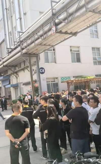 网传无锡比亚迪发生罢工,员工不满厂方取消加班