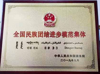 南街村荣获全国民族团结进步模范集体殊荣