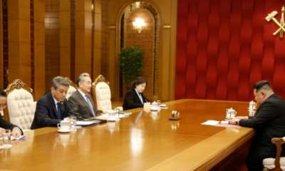朝鲜最高领导人金正恩会见王毅