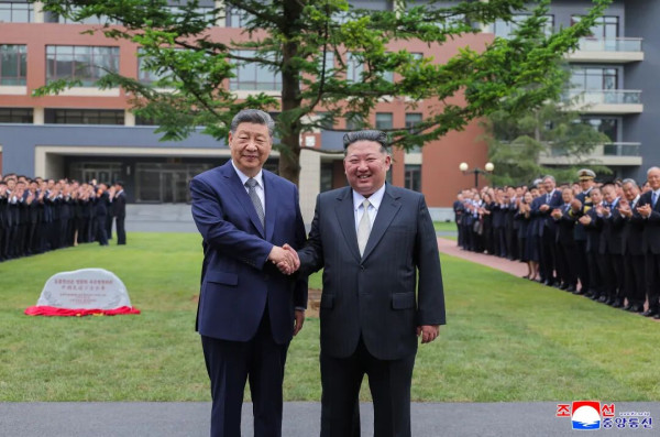 朝中社关于习近平总书记访朝图片新闻(集锦)