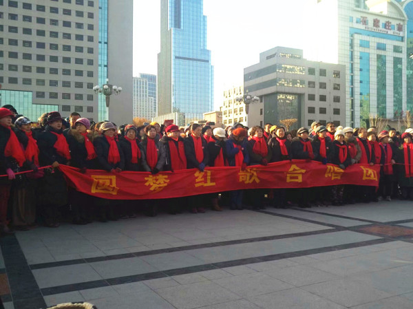实拍：河北人民想念毛主席！