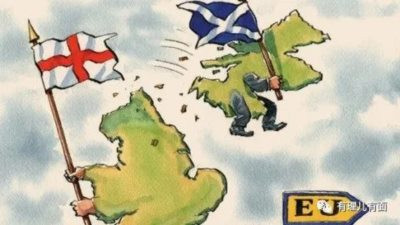 英国不放弃香港？那放不放弃苏格兰？