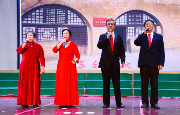  保定纪念毛主席诞辰123周年演唱会