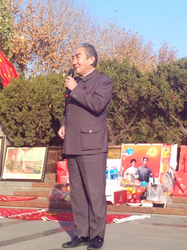 实拍：河北人民想念毛主席！