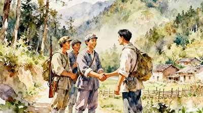 “哪里有压迫，哪里就有反抗”，革命前辈的事业虽然中断了，但马克思主义思想的光辉就像“日月不失其体，故蔽而复明;江汉不失其源，故穷而复通”一样，逐渐被越来越多的人接受和践行，但这数量还是太少了，这时我才明白，为什么老电影里我们的革命同志在遇到危险时，听到一句“同志”是那么的兴奋。