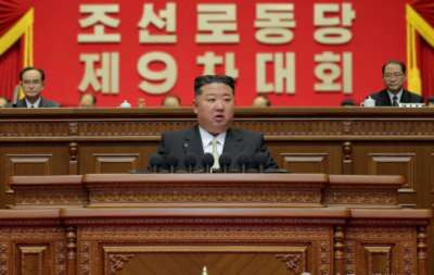 朝鲜劳动党第九次代表大会第五天会议举行 金正恩同志作了纲领性结论