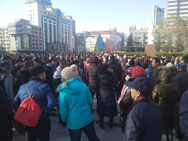 实拍：河北人民想念毛主席！