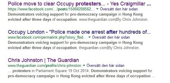英民众发动占领民主运动被捕40人 世界主流媒体集体禁声