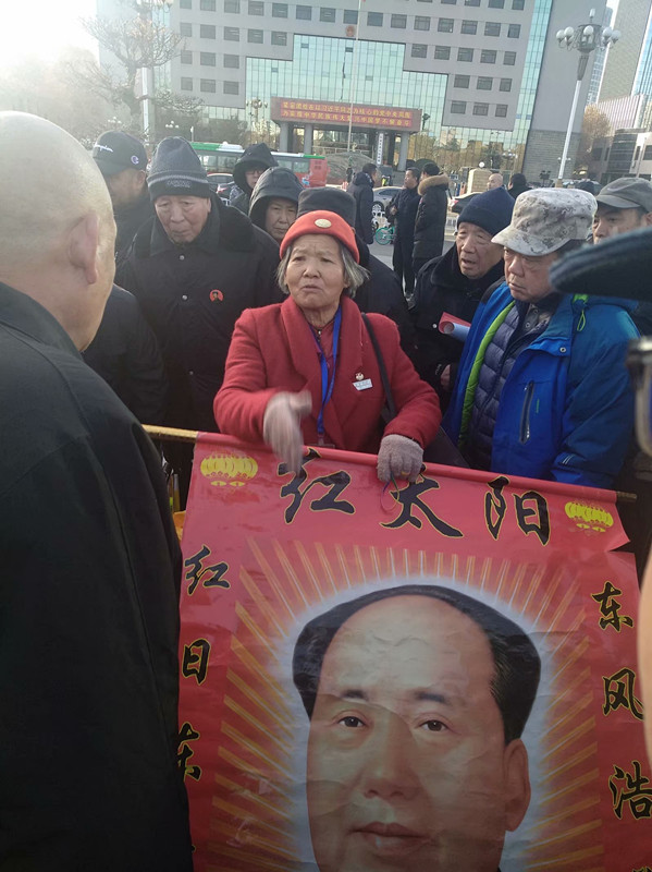 实拍：河北人民想念毛主席！