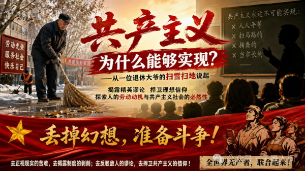 用资本主义的猪圈逻辑，去揣测共产主义的伟大蓝图，这就是这些资产阶级精英们最可悲的地方！再比如说，当市长与扫大街工资相当、也没有别的特权，这位老师还会做如此讲吗？