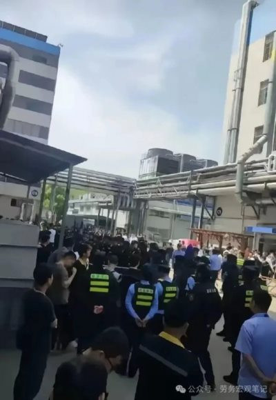 网传无锡比亚迪发生罢工,员工不满厂方取消加班