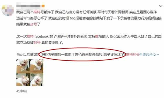 以言论自由的名义打击言论自由,这是对自由最大的嘲讽。