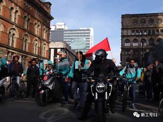 英国骑手罢工纪实：别跟资本家讲什么情面！