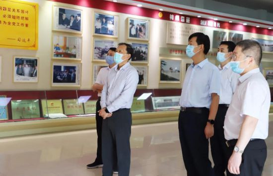 河南省“三个一批”项目督查调研组莅临南街村指导