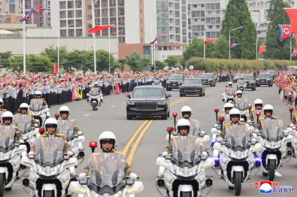 朝中社关于习近平总书记访朝图片新闻(集锦)