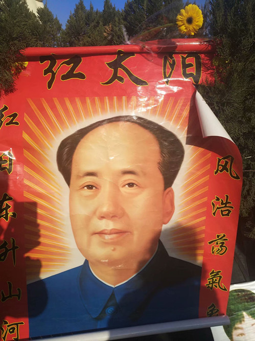 实拍：河北人民想念毛主席！