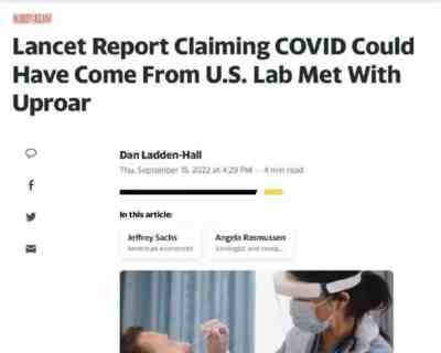 要毁灭人类么?美国造出感染性超强、致死率80%的新冠毒株!