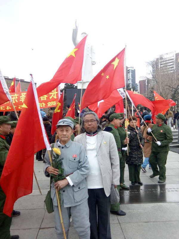 2019年清明节长春人民群众纪念毛主席、祭奠革命英烈