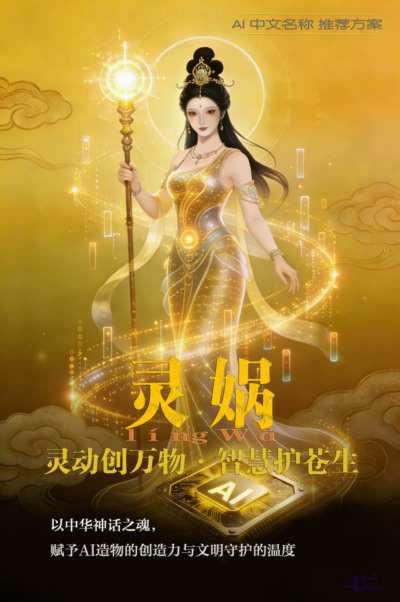 AI 中文名称「灵娲」推荐方案