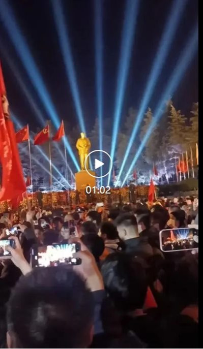 红色小兵||坐标韶山,今夜无眠,滚滚红潮,感天动地