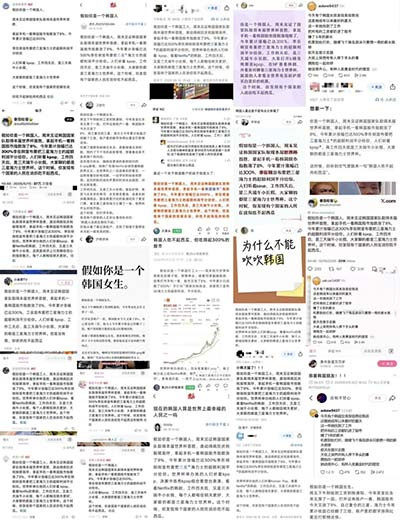 中国在参与全球化高速发展的过程中，费劲力气才堪堪避免陷进新自由主义的大坑里，直到今天在不少领域里也仍有余毒未清，巨婴们却日夜摇旗呐喊要跳进这个日韩已经深陷的坑里。