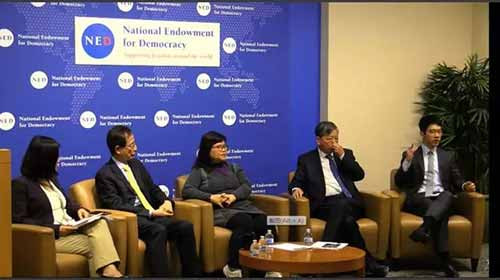 美国国家民主基金会“鬼打鬼”