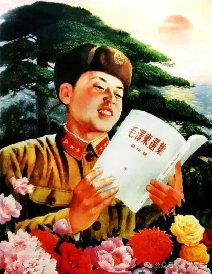 学雷锋：老宣传画展示阳光灿烂的日子