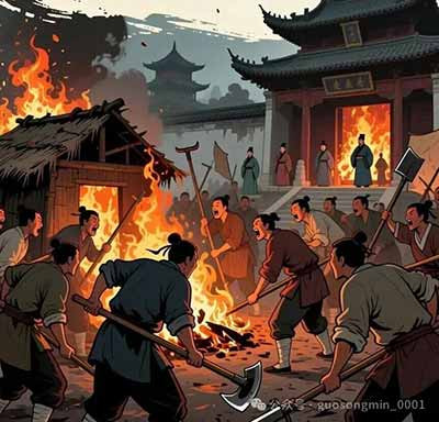 回望《桃花扇》，这部伟大的现实主义作品以精湛的艺术完成了对南明覆亡的文学叙事，却“忽略”了江南奴变这一决定性的历史变量。